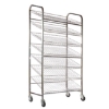 SW wire mesh bread, similar to bread trolley, display trolley from linvar,displayrite.
