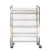 SW wire mesh bread, comparable to bread trolley, display trolley by linvar,trolleyquip.