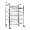 SW wire mesh bread, similar to bread trolley, display trolley from linvar,trolleyquip.