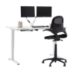 SW ergonomics office, compares with sit stand chair, office chair via supplywise.