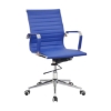 Picture of Medium Back Office Chair - Eames PU Leather - Tilt - Gas Height - Colour Options