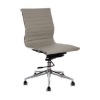 Picture of Medium Back Office Chair - No Arms - Eames PU Leather - Tilt - Gas Height - Colour Options