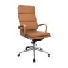Picture of High Back Office Chair - Eames Cushion - PU Leather - Tilt - Gas Height - Colour Options