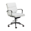 Picture of Medium Back Office Chair - Eames Cushion - PU Leather - Tilt - Gas Height - Colour Options