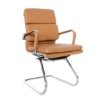 Picture of Visitors Arm Chair - Eames Cushion - PU Leather - Colour Options