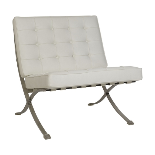 Picture of Single Seater Couch - Barcelona - Von Der Rohe - 1 Seater - Pleather - Colour Options