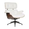 Picture of Lounger - Eames - Swivel Base - Pleather - Colour Options