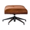 Picture of Footstool - Eames - Metal Frame - Pleather - Colour Options