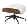 Picture of Footstool - Eames - Metal Frame - Pleather - Colour Options