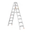 aluminium-step-ladder-sol-bad1008 Supplywise step ladder similar to the Linvar heavy duty 8-step aluminium step ladder, double sided, 2.4m.