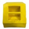 SW polyurethane, compares with wheel chock, t block, bakkie block via supadendorff,safety signs,.