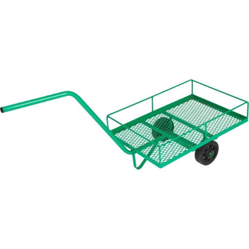 Supplywise garden trolley similar to the Trojan Trolley steel nursery trolley for moving plants, 695x46x32 cm, 12kg.