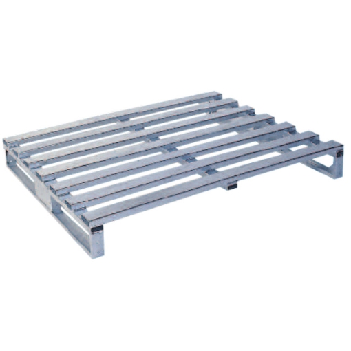 Supplywise pallet similar to the Linvar slatted steel pallet, 120x100x15 cm, 1000 kg capacity, 27.4 kg.