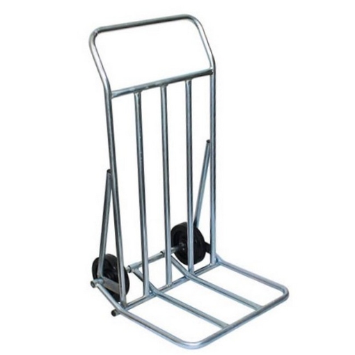 Supplywise folding nose trolley similar to the Adendorff large folding nose trolley with 180kg capacity, steel construction.