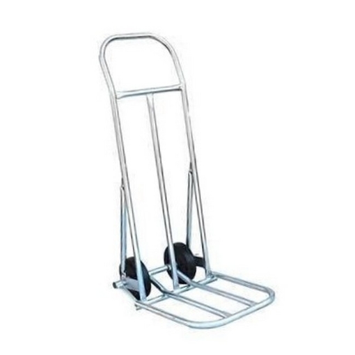 Supplywise folding nose trolley similar to the Caslad small folding steel trolley with 180kg load capacity, 60x55x113cm.