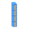 SW plastic locker, similar to plastic locker, plastic storage locker from path plastics.