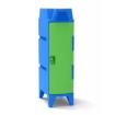 Picture of Plastic Clothes Locker - Solid Door - Stackable with Feet - 47.5 x 30 x 112 cm