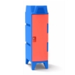 Picture of Plastic Clothes Locker - Solid Door - Stackable with Feet - 47.5 x 30 x 112 cm
