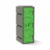 Picture of Plastic Clothes Locker - Solid Door - 45.5 x 31 x 92 cm