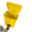 SW pedal bin, compares with rubbish bin, dustbin, plastic pedal bin via masterjack,rubbermaid.