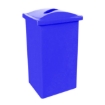 Picture of Recycle Bin with Lid - Plastic - 90L - 38 x 34 x 77 cm