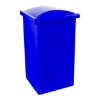 Picture of Recycle Bin with Lid - Plastic - 90L - 38 x 34 x 77 cm