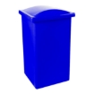 Picture of Recycle Bin with Lid - Plastic - 90L - 38 x 34 x 77 cm