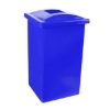 Picture of Recycle Bin with Lid - Plastic - 90L - 38 x 34 x 77 cm