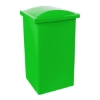 Picture of Recycle Bin with Lid - Plastic - 90L - 38 x 34 x 77 cm