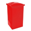 Picture of Recycle Bin with Lid - Plastic - 90L - 38 x 34 x 77 cm