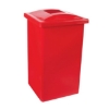 Picture of Recycle Bin with Lid - Plastic - 90L - 38 x 34 x 77 cm