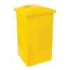 Picture of Recycle Bin with Lid - Plastic - 90L - 38 x 34 x 77 cm