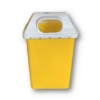 Picture of Recycle Bin with Lid - Plastic - 50L - 39 x 22 x 74 cm