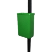 Picture of Refuse Bin - Pole Bin - Rectangular - Fixed - 50L - 39 x 21 x 60 cm