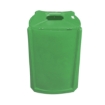 Picture of Litter Bin - Pavement - Advert - Plastic - 75 x 75 x 91 cm
