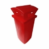 Picture of Litter Bin with Lid - Pavement - Plastic - 230L - 49 x 49 x 95 cm