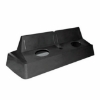 Picture of Wheelie Bin Hood - Plastic - Double - Suitable for 2 x 240L Bins - 160 x 70 x 52 cm