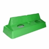 Picture of Wheelie Bin Hood - Plastic - Double - Suitable for 2 x 240L Bins - 160 x 70 x 52 cm