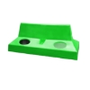 Picture of Wheelie Bin Hood - Plastic - Double - Suitable for 130L Bin - 118 x 53 x 44 cm