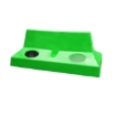 Picture of Wheelie Bin Hood - Plastic - Double - Suitable for 130L Bin - 118 x 53 x 44 cm