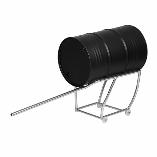 Supplywise steel trolley similar to the Makro steel drum decanting trolley with 200kg load capacity and wheels.