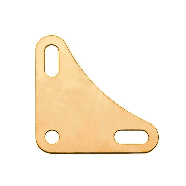 Supplywise bolted shelving gusset, similar to the Krost beige painted steel gusset for bolted shelving stability.