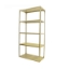 bolted-shelving-steel-bay-5-shelves-uss-bs-p-1.8-914-5 Supplywise bolt on shelving similar to the Acrow beige bolted steel shelving unit with 5 adjustable shelves.