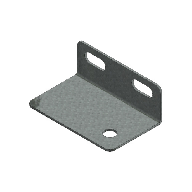 Supplywise bolted shelving foot, similar to the Universal Storage Solutions galvanised steel foot for bolted shelving, 80x50mm, 0.20kg.