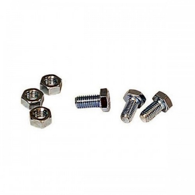 Supplywise bolted shelving nut and bolt, similar to the Universal galvanised steel m8 x 16 nut and bolt for bolted shelving.