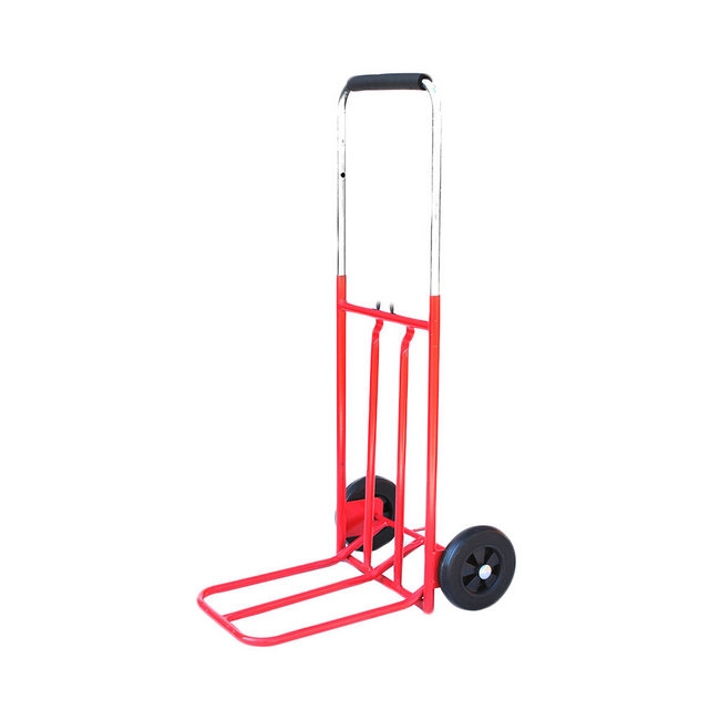 Supplywise junior folding nose trolley similar to the Cashbuild junior folding nose trolley with steel frame for easy transport.