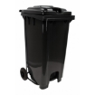 Supplywise 240L foot pedal bin similar to the Leroy Merlin black 240l foot-operated pedal bin with wheels for indoor/outdoor use.