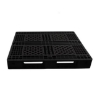 Supplywise heavy duty plastic pallet similar to the Builders Warehouse black heavy-duty plastic pallet, 120x100x15 cm, 4-way entry.