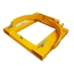 Supply Wise Steel Drum Handling Equipment similar to the Cashbuild yellow steel drum lifter for forklifts, 680kg capacity, 250l drums.
