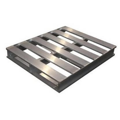 aluminium-pallet-msj-0137 Supplywise Aluminium Pallet 2 Way Entry similar to the Mica aluminium pallet, 2-way entry, 120x100x15 cm, 4000kg static load.